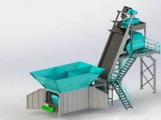 Kompakt (Kovalı) Beton Santrali