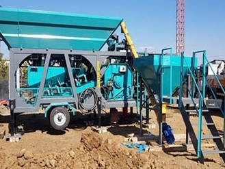 Şantiye Tipi Beton Santrali (Mini)